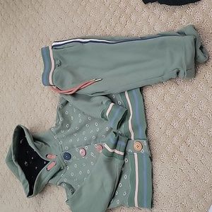 Super soft sweat suit with hoody